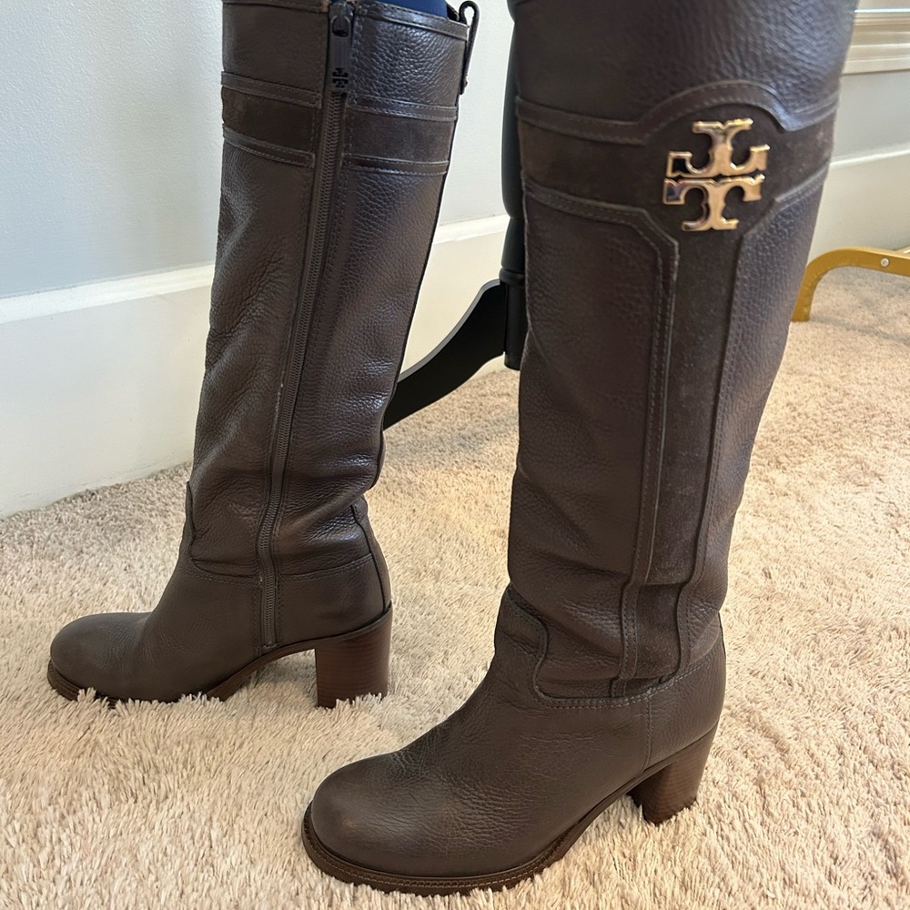 Tory Burch Knee High Boots Size 9.5